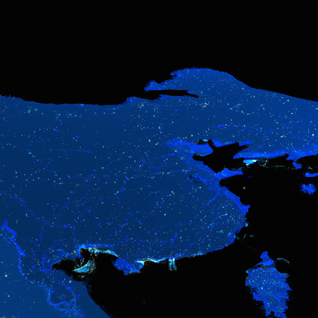 Map night view to Alpha Slice Pizzeria, Indiranagar Bengaluru, neon night palette, streets highlighted, nocturnal theme